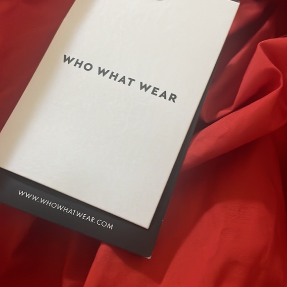 Women’s size large sleeveless Hilow who what wear dress red - Picture 2 of 6